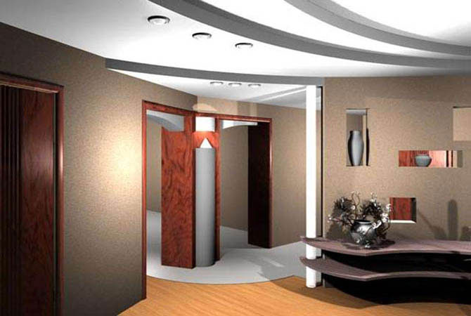 дизайн ванной комнаты в ораньжевом стиле-фото