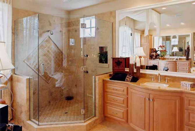 частные фото интерьера ванных комнат