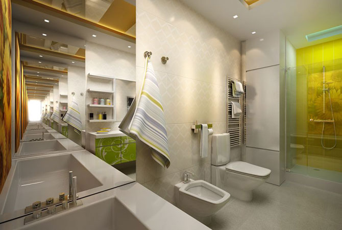 фрязино-ремонт эконом-класса ванной комнаты